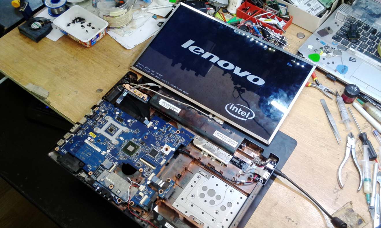 Ремонт ноутбуков Lenovo в Электростали
