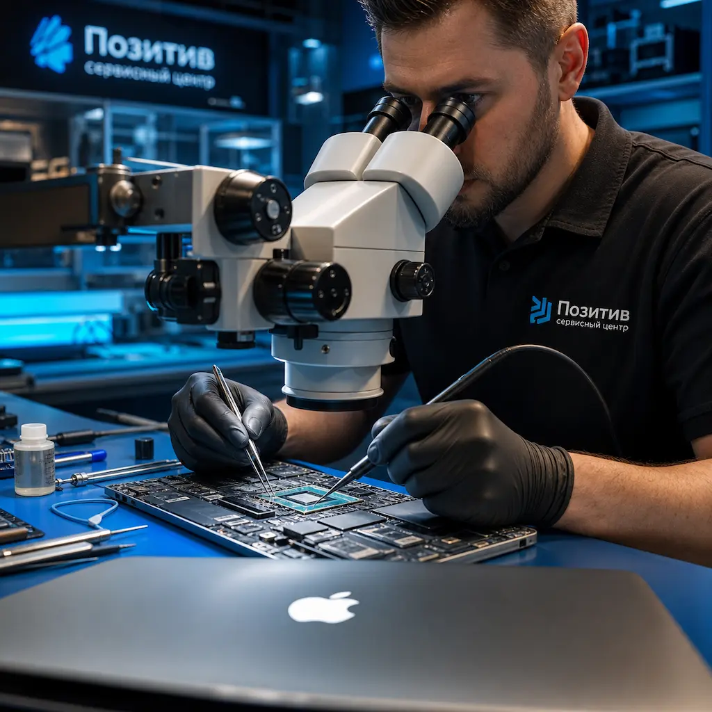 Замена видеокарты Apple MacBook в Электростали