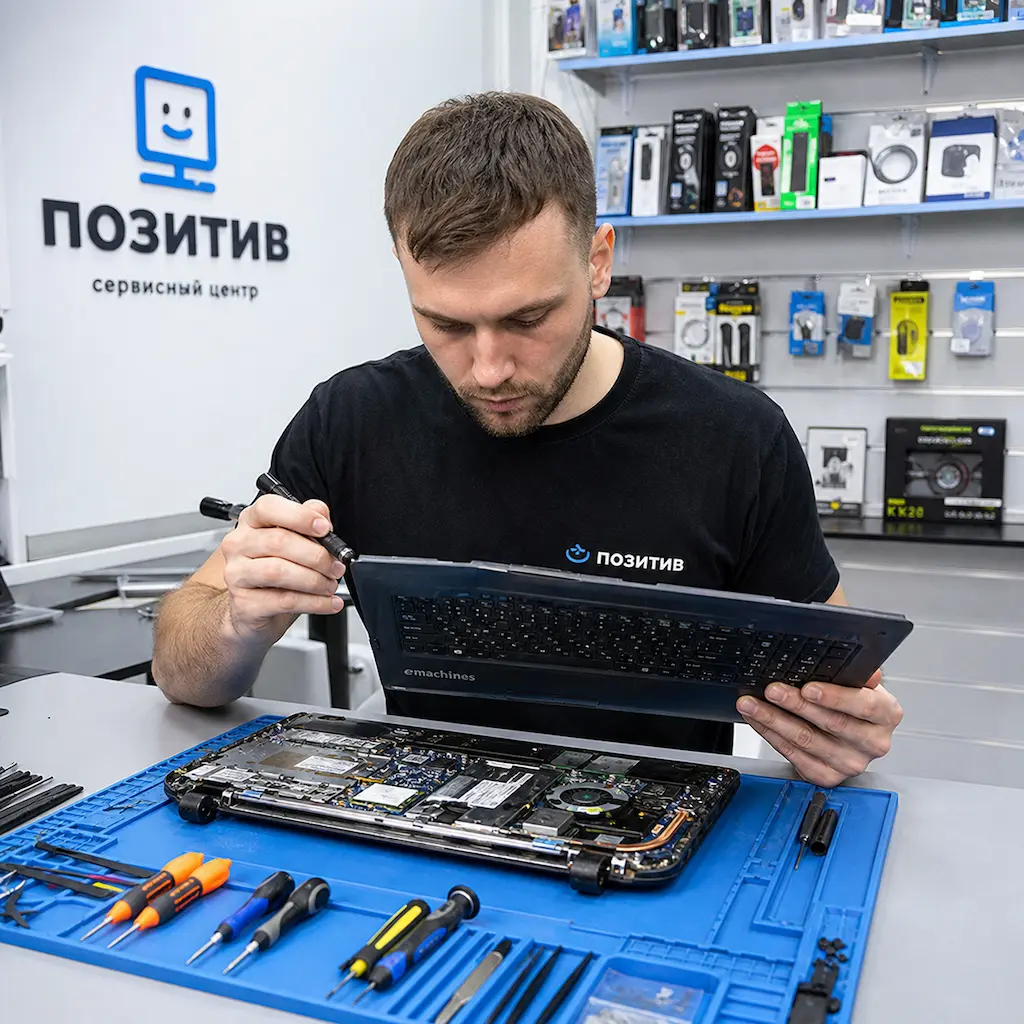 заменить клавиатуру на ноутбуке Emachines в Электростали