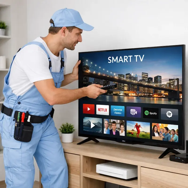 Как вызвать мастера для настройки Smart TV в Электростали