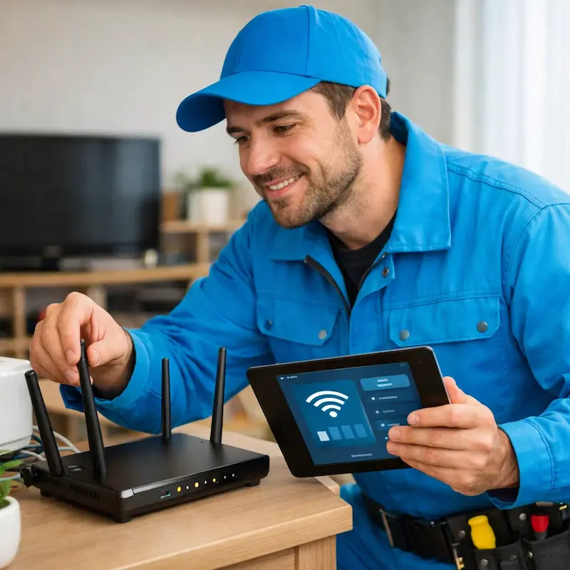 Настройка Wi-Fi для квартиры, дома и офиса в Электростали