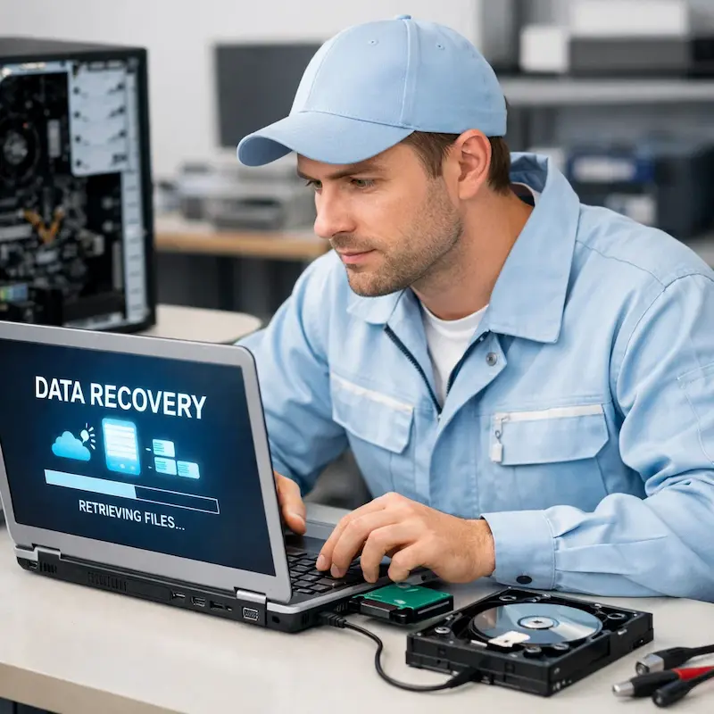 Восстановление данных и файлов в Электростали