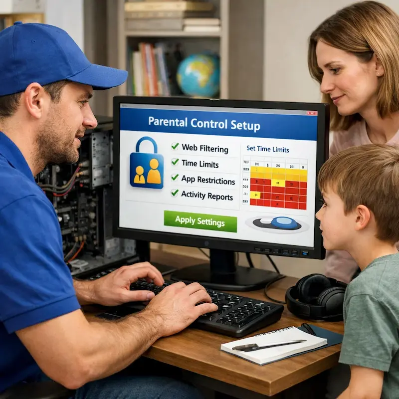 установка родительского контроля в Электростали