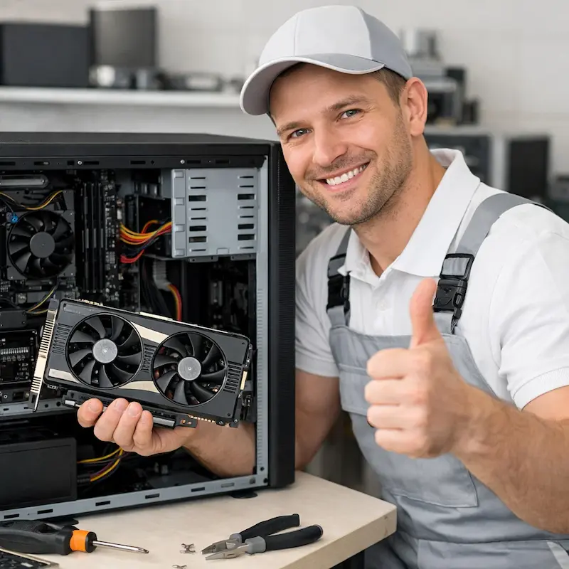 Замена видеокарты ПК в Электростали