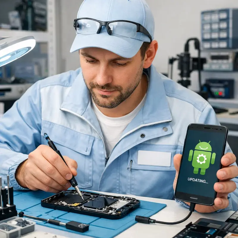 Настройка системы Android в Электростали